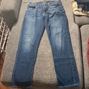 Lucky Brand Men's Dark Blue Straight Jeans